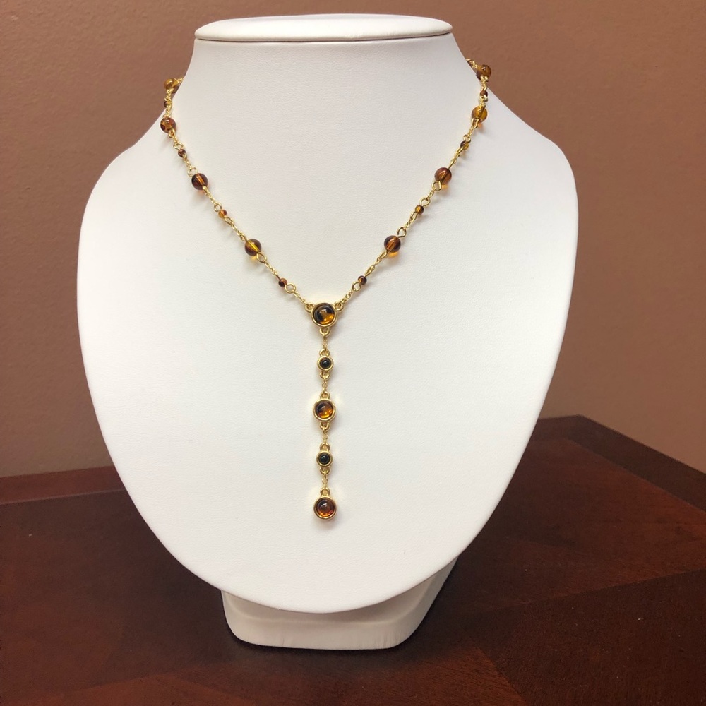 Gold Tone Fashion Necklace
